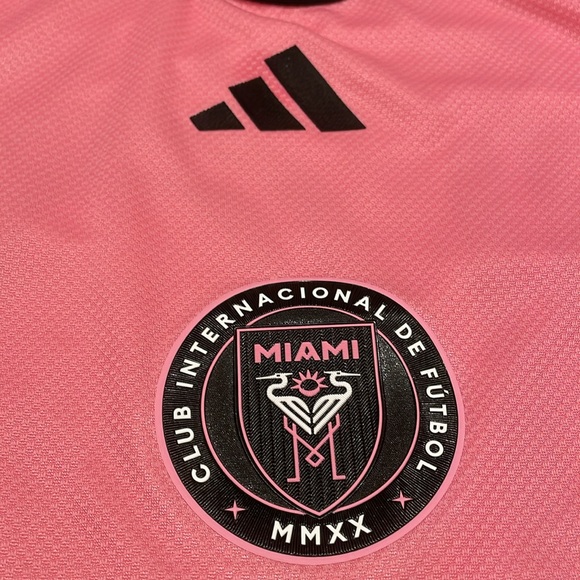 Adidas INTER MIAMI CF 24/25 MESSI HOME JERSEY men size L NWT - Picture 2 of 7